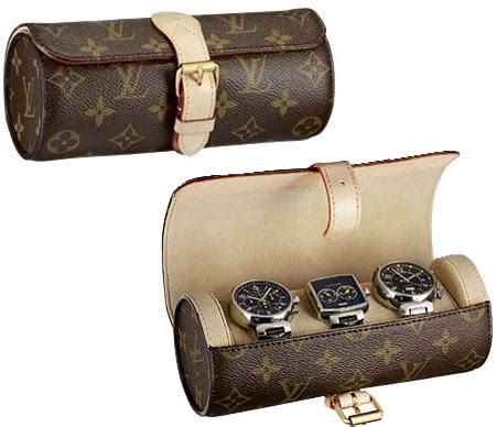 louis vuitton mens watch case|Louis Vuitton watch holder.